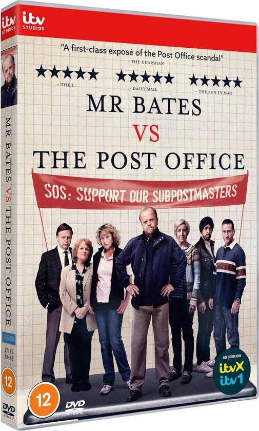 Mr Bates Vs. The Post Office - DVD - Import zonder NL ondertiteling