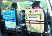 Zakorganizer op de rugleuning van de auto, multivak voor kinderen, opbergtas met cartoonthema om aan de achterkant van de autostoel te hangen, koeltas, flessentas, tas met auto-accessoires, een
