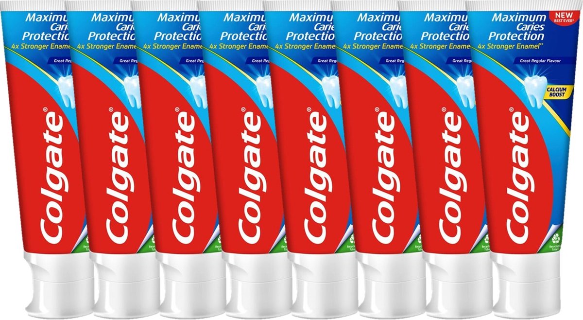 Goedkoopste Colgate Tandpasta - Protection Caries - 8 x 75 ml