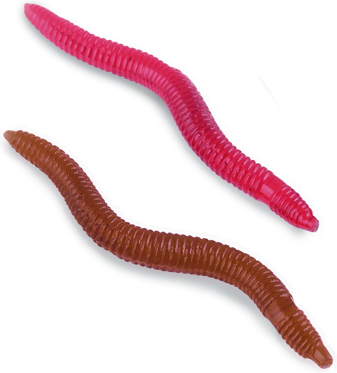 Trabucco Slurp Artificial Baits Earthworm (35 pcs) - Kleur : Red Wiggler