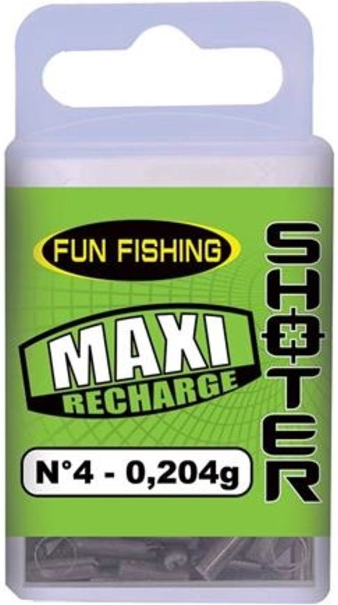 Fun Fishing Maxi Recharge Shoter - Maat : n8 - 0.064g