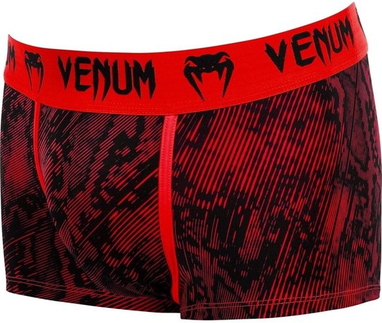 Venum Underwear FUSION Boxershort Zwart Rood maat XS