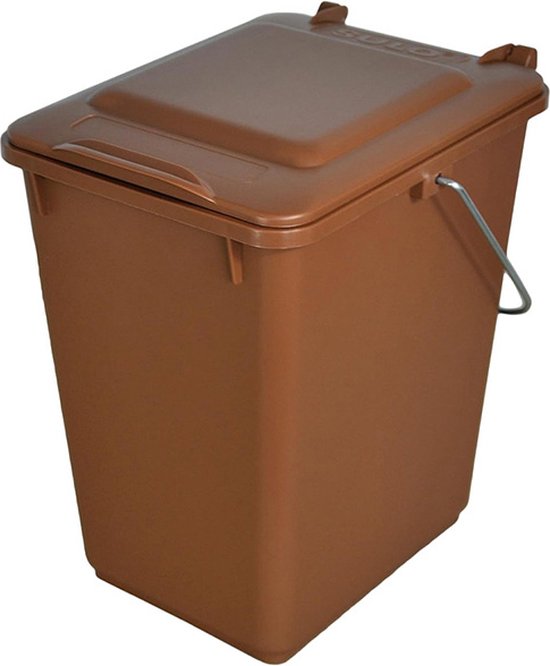 Roto regenton 140 liter bruin ø 53.5 x h.66.5 Cm