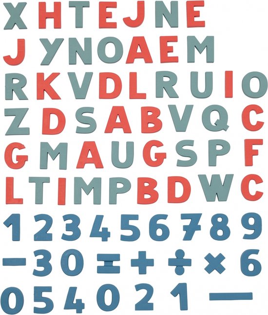 Smoby 72 Letters En Magnetische Cijfers Transparant | Games | bol