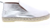 Shabbies Amsterdam Espadrille Elche Lofa Silver - Maat 37