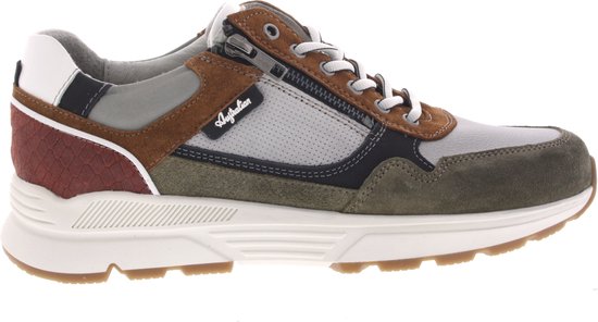Heren Sneakers Australian Connery Grey Combi Grijs - Maat 42