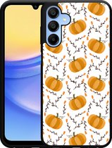 Cazy Hardcase Hoesje geschikt voor Samsung Galaxy A15 / A15 5G Pumpkins