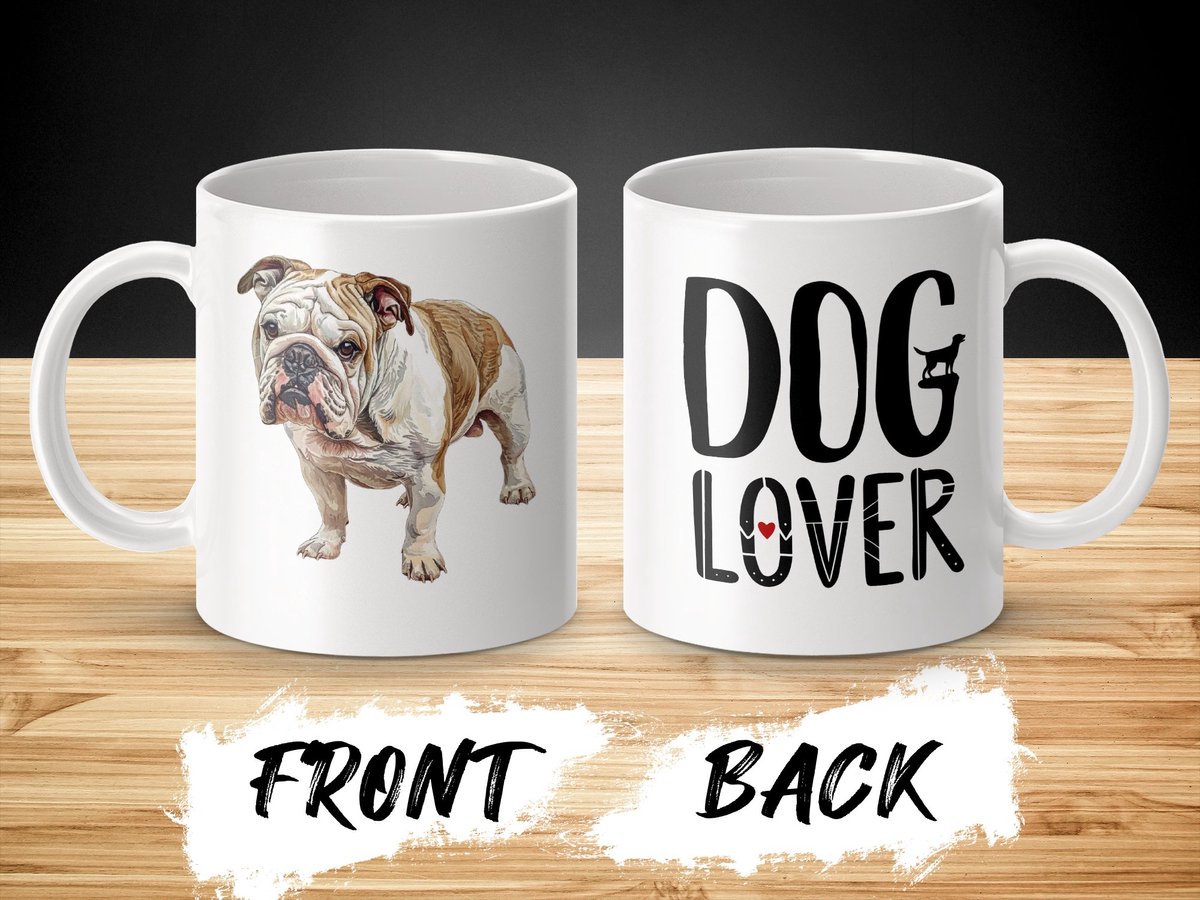 Mok Bulldog dog - hond/ Dog lover