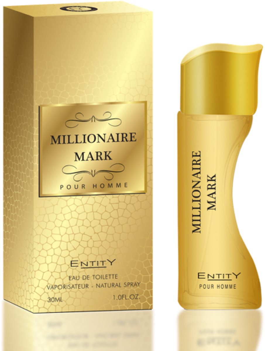 Goedkoopste Entity Millionaire Mark herenparfum EDT 30 ml.