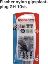 Fischer nylon gipsplaatplug GH 10st.
