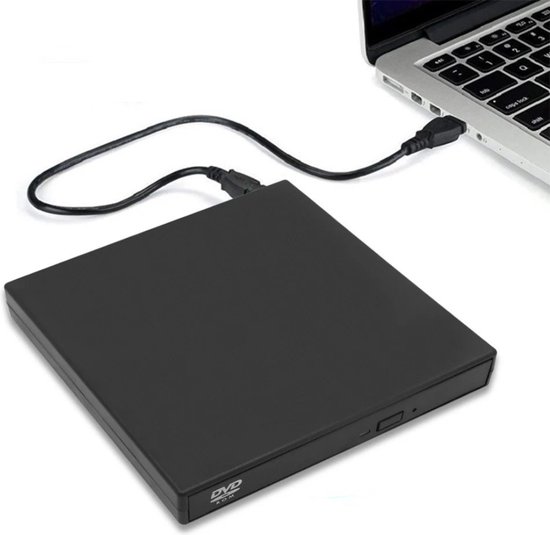 Lecteur CD/DVD externe USB 3.0 Type C, avec SD/TF et emplacements