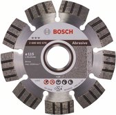 Bosch - Diamantdoorslijpschijf Best for Abrasive 115 x 22,23 x 2,2 x 12 mm
