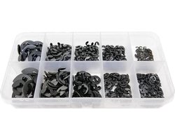 Borgringen Assortiment 580-delig - E-type - M1.5 t/m M10 - Metaal - Zwart