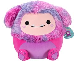 Squishmallows Woxie-Magenta Bigfoot W/Multicolored Hair 30cm Plush