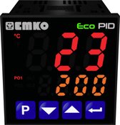 Emko ecoPID.4.5.1R.S.485 Temperatuurregelaar Pt100, J, K, R, S, T, L -199 tot +999 °C Relais 5 A, SSR (l x b x h) 90 x