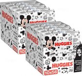 Lingettes pour bébé Huggies - Mickey Mouse All Over Clean - 20 x 56 pièces - 1120 lingettes - Pack économique