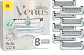 Venus Recharges - Pour La Peau Et Les Poils Pubiens - 8 Recharges De Lames De Rasoir