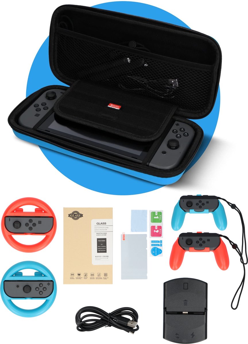 Pack accessoires Switch Lite avec Housse de Transport + jeu à moins de 40€  