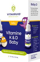 Vitakruid Baby Vitamine K & D 2x 10 ml