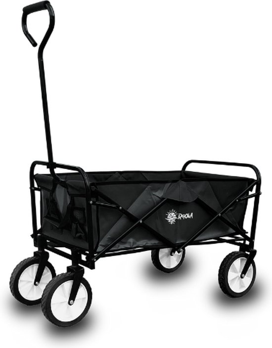 Rijoka Opvouwbare Bolderkar/Bolderwagen | Zwart