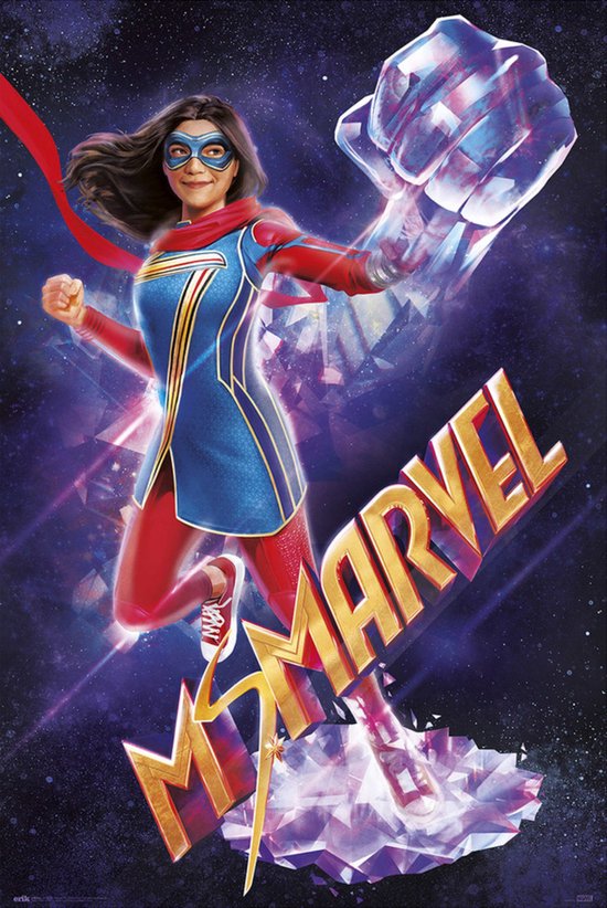Poster Ms Marvel Super Hero 61x91,5cm