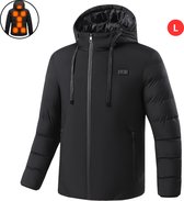 Verwarmde Jas Voor Heren Met 7,4V Batterij, Elektrische Softshell Verwarmde Jas Winddicht Verwarmde Jas Lichtgewicht Buitenkleding Met 5 Verwarmingszones En 3 Warmtestanden Machinewasbaar Xxxl P 010255239487
