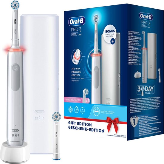 Oral-B Elektrische Tandenborstel Pro 3 3500 Wit - Oral B