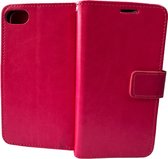 Portemonnee Book Case Hoesje roze Geschikt voor: iPhone 5 / 5S / 5S / SE