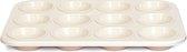 Patisse Ceramic Muffinvorm - Staal - 12 vaks