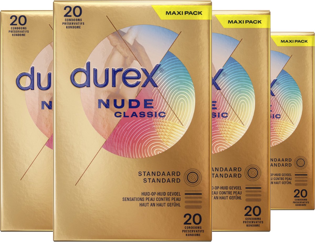 Durex Condooms Nude 20st x 4