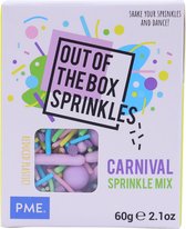 PME Out of the Box Sprinkles Taartdecoratie - Carnival - 60g