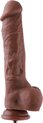 Dildo KlicLok Medium 20-23 CM Bruin