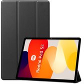 Tablet Hoes geschikt voor Xiaomi Redmi Pad SE – Extreme Shock Hoesje Cover - Zwart