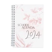 Agenda scolaire 2023-2024 | Classeur à anneaux A5 Agenda Fotofabriek| Agenda 2024 adultes | Organisateur | Agenda hebdomadaire 2024 | Classique