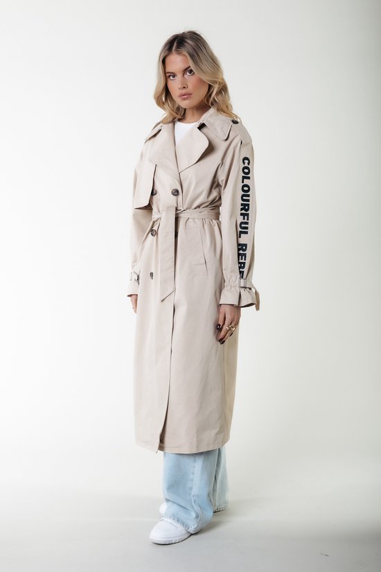Colourful Rebel Kaia Trench Coat