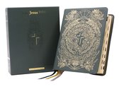 The Jesus Bible Artist Edition, NIV, (With Thumb Tabs to Help Locate the Books of the Bible), Genuine Leather, Calfskin, Green, Limited Edition, Thumb Indexed, Comfort Print