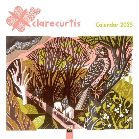 Clare Curtis Wall Calendar 2025 (Art Calendar) 9781835620502 Boeken