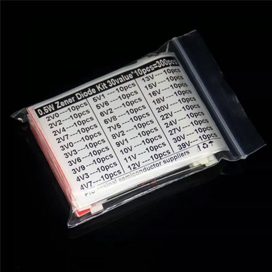 Zener diode set 300 Stuks bol