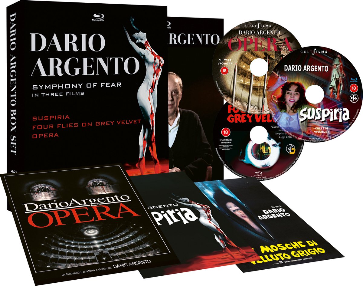 Dario Argento BOXSET Symphony Of Fear (CultFilms)