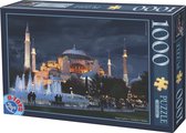 Hagia Sophia, Istanbul - Puzzel 1000 stukken - D-Toys