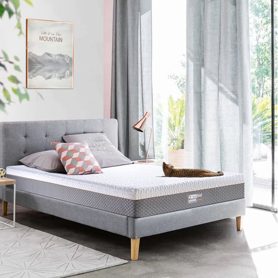 BedStory Matras 140 x 200 cm, 2 lighardheden, middel/vaste