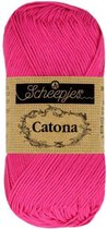Scheepjes Catona 10gr - 604 Neon Pink