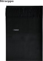 Straeppa Premium Cashmere Sjaal - Zwart