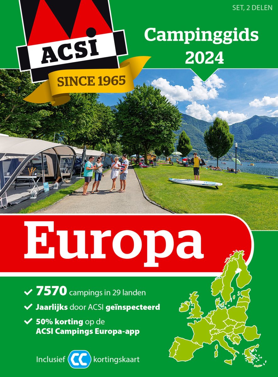 ACSI Campinggids - ACSI Campinggids Europa 2024 - Acsi