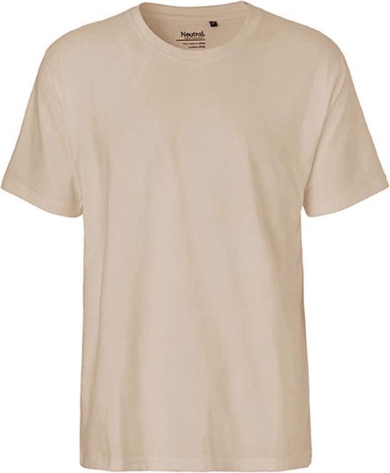2 Pack Fairtrade Unisex Classic T-Shirt met korte mouwen Sand - XL