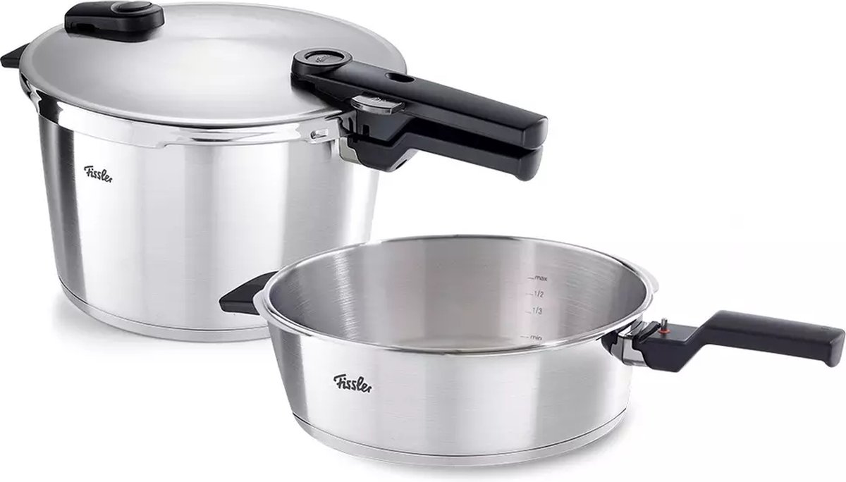 Snelkookset Fissler Vitaquick Premium 4L+8L