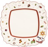 Villeroy & Boch Dinerbord Toy's Delight - Wit - 28 x 28 cm