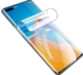 DrPhone HG - Zachte Nano Hydro Screenprotector - Verbetering Tempered Glass Schermfolie - Voor Huawei P40 Pro - 0.2mm - Volledige Dekking