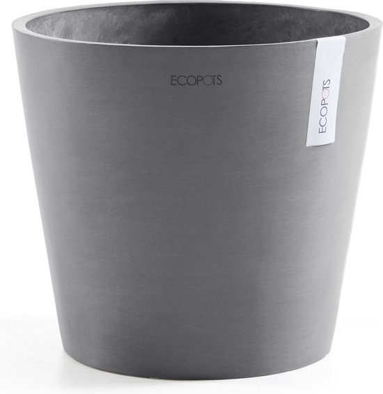 ECOPOTS Amsterdam 40cm gris