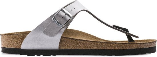 Birkenstock Gizeh - sandale pour femme - argent - taille 36 (EU) 3.5 (UK)